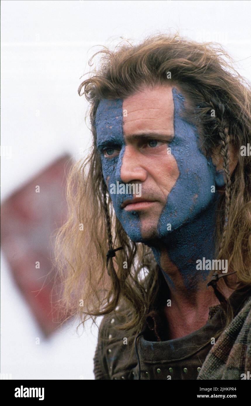 MEL GIBSON, BRAVEHEART, 1995 Stockfoto