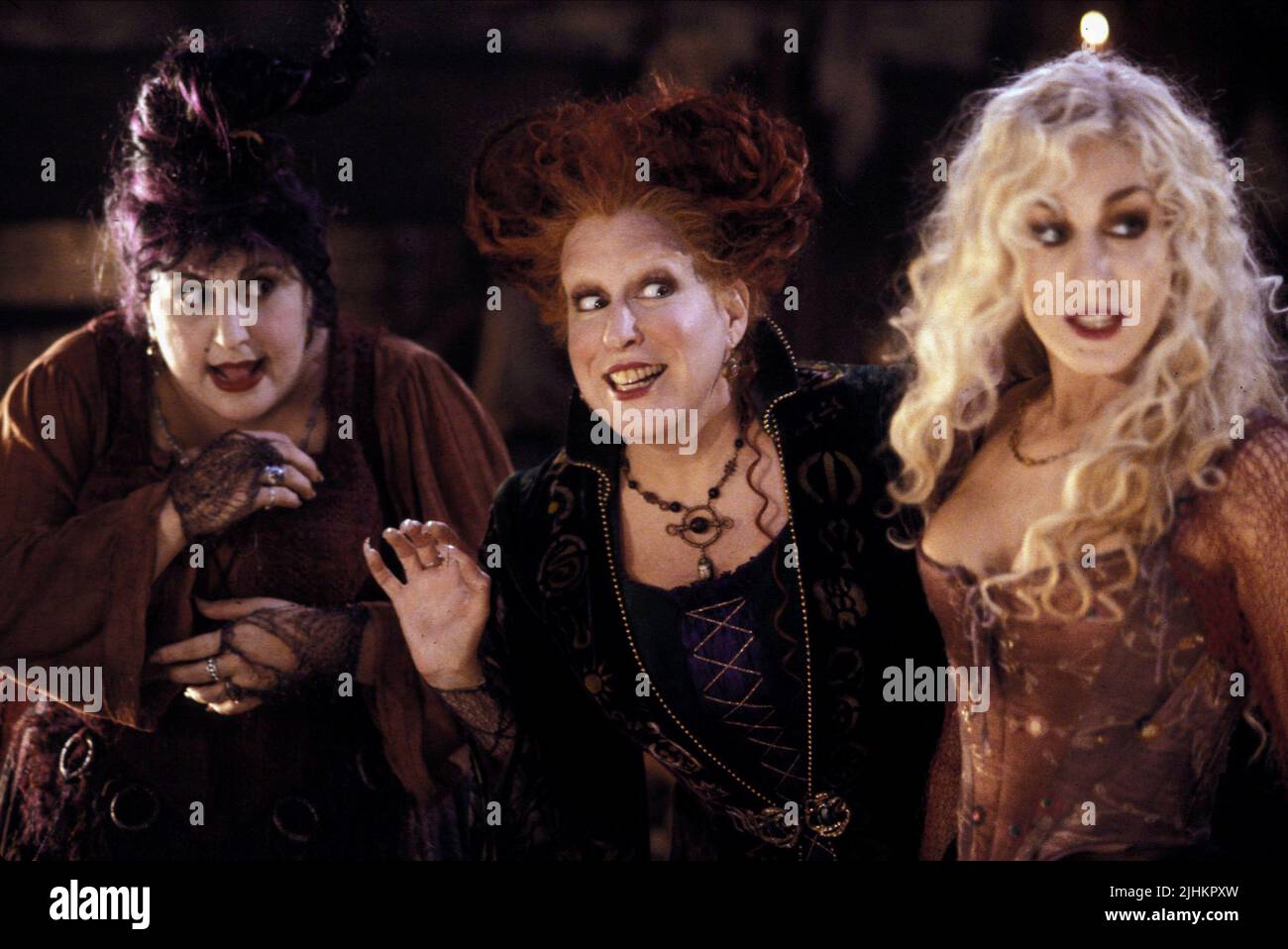 KATHY NAJIMY, Bette Midler, Sarah Jessica Parker, Hocus Pocus, 1993