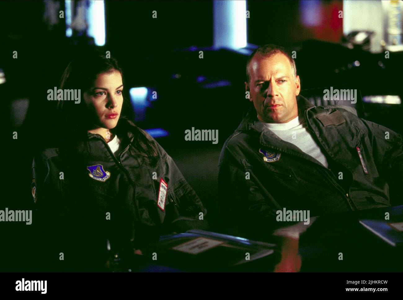 LIV TYLER, Bruce Willis, Armageddon, 1998 Stockfoto