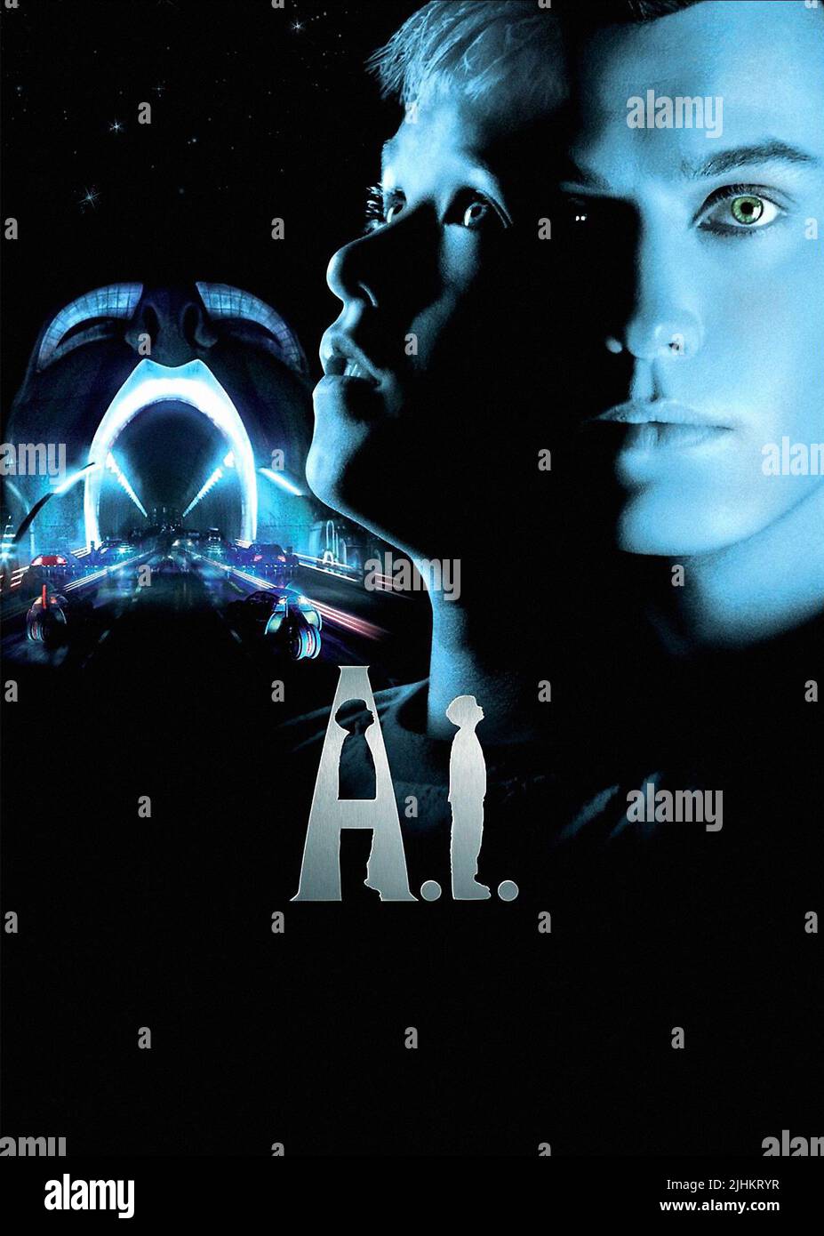 HALEY Joel Osment, JUDE LAW, A.I. KÜNSTLICHE INTELLIGENZ, 2001 Stockfoto