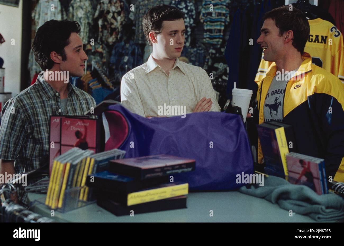 THOMAS IAN NICHOLAS, Eddie Kaye Thomas, Seann William Scott, amerikanischen Hochzeit, 2003 Stockfoto