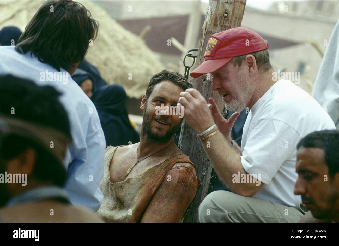 RUSSELL CROWE, Ridley Scott, Gladiator, 2000 Stockfoto