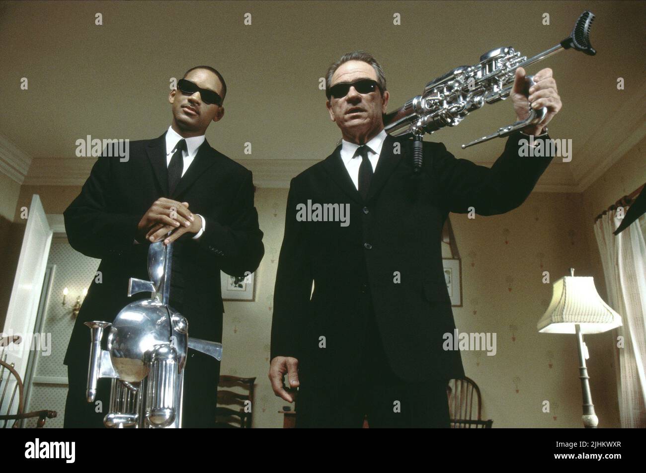 WILL SMITH, Tommy Lee Jones, MEN IN BLACK II, 2002 Stockfoto
