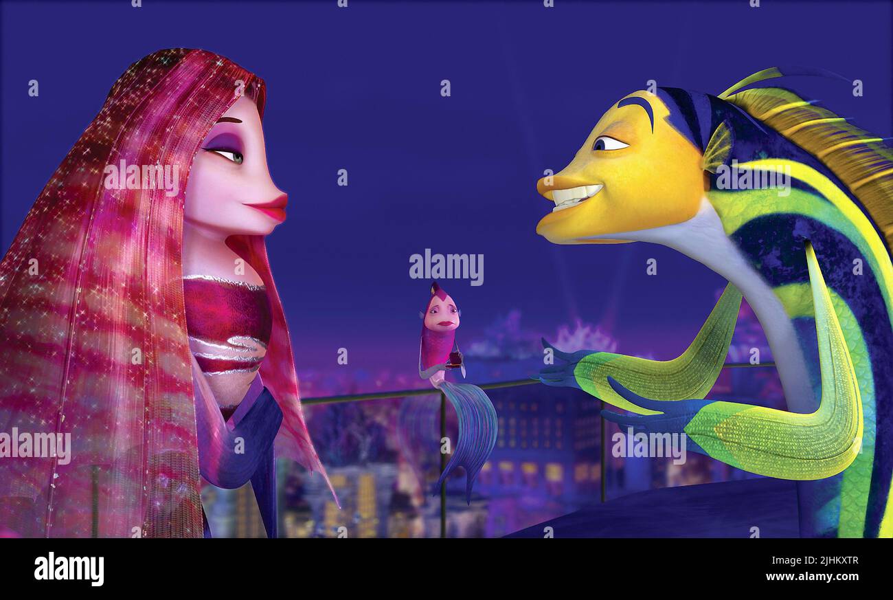 LOLA, Angie, Oscar, Shark Tale, 2004 Stockfoto