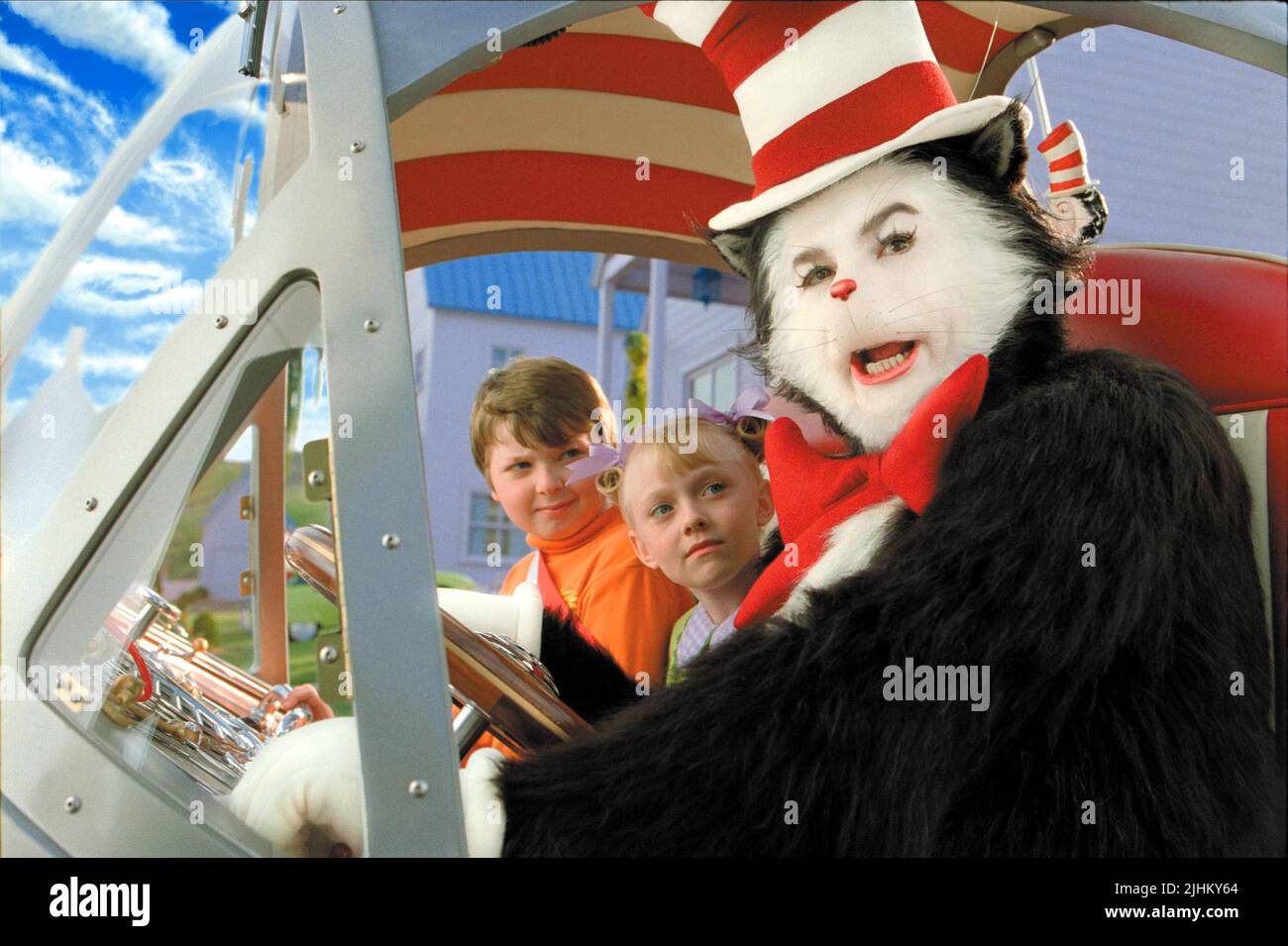 SPENCER BRESLIN, Dakota Fanning, Mike Myers, die Katze im Hut, 2003 Stockfoto