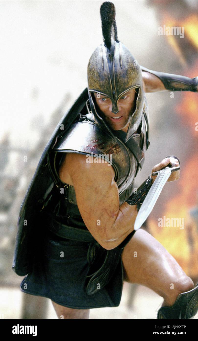 BRAD PITT, Troy, 2004 Stockfoto