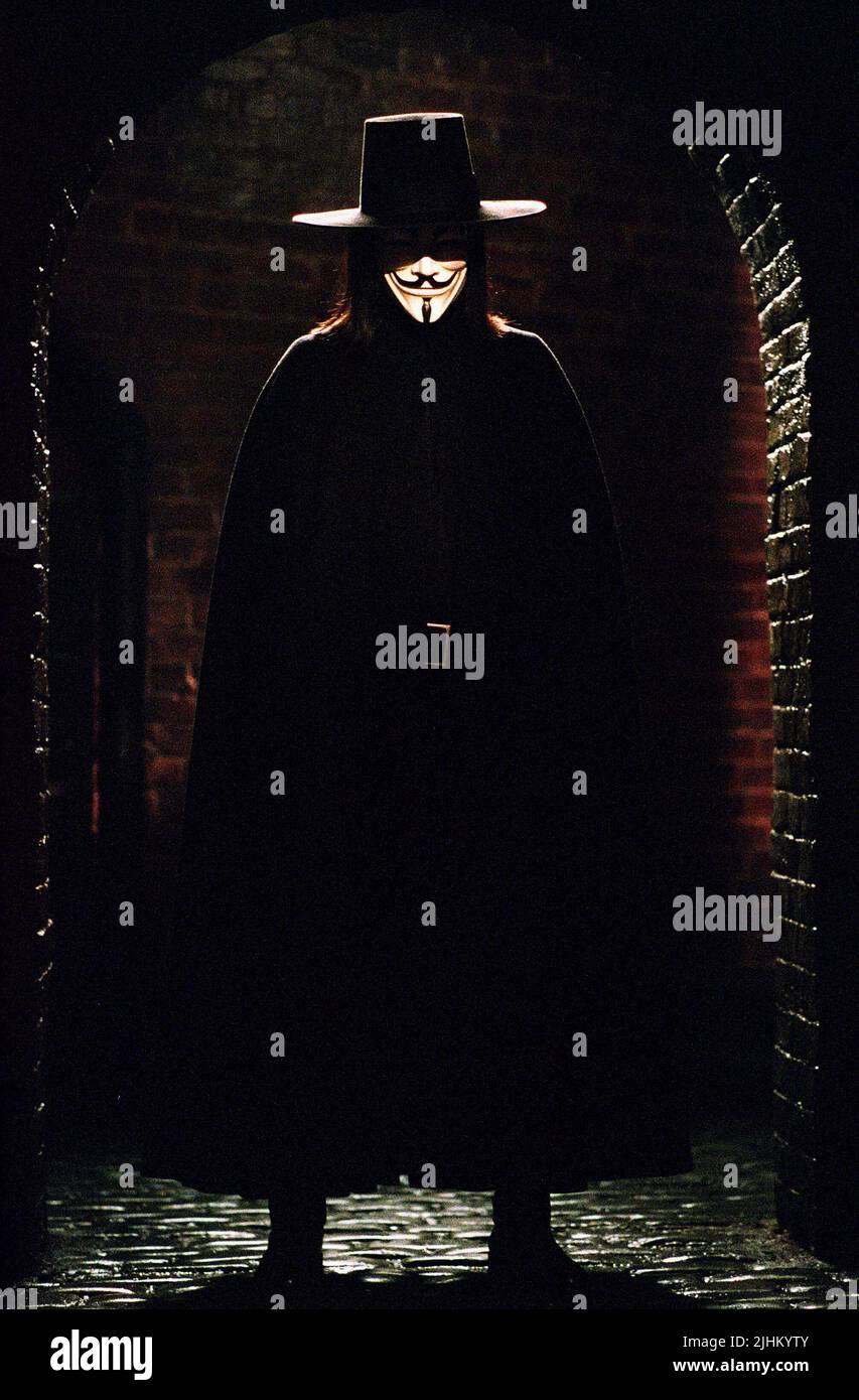 HUGO WEAVING, V wie Vendetta, 2005 Stockfoto