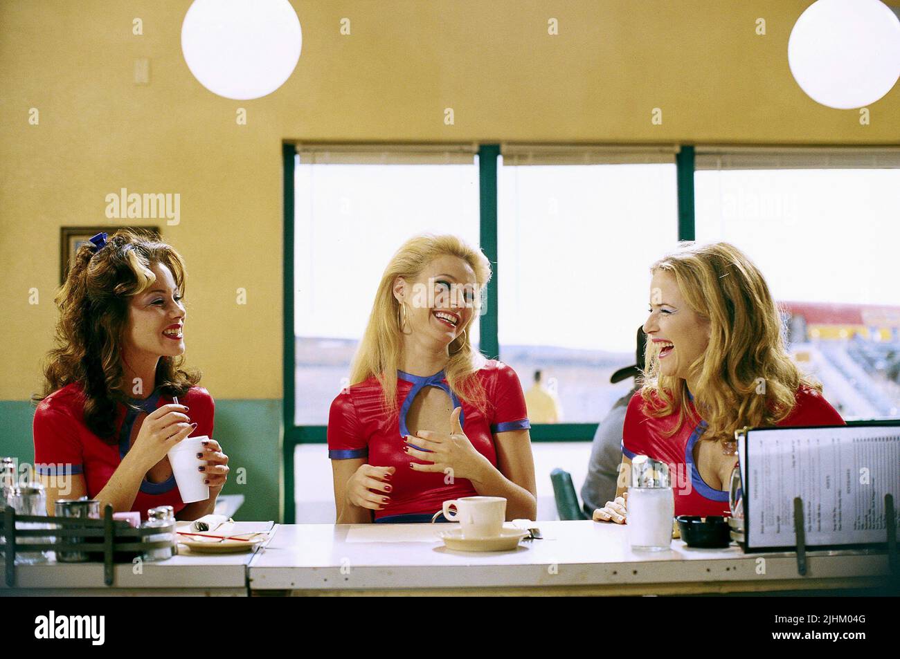 CHRISTINA APPLEGATE, GWYNETH PALTROW, Kelly Preston, ANSICHT VON OBEN, 2003 Stockfoto
