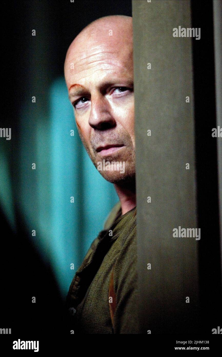 BRUCE WILLIS, Lebe Frei oder Stirb langsam, 2007 Stockfoto