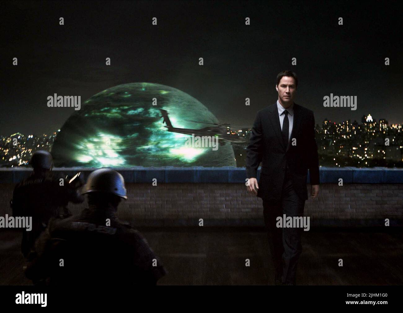 KEANU REEVES, DER TAG, AN DEM DIE ERDE STILLSTAND, 2008 Stockfoto