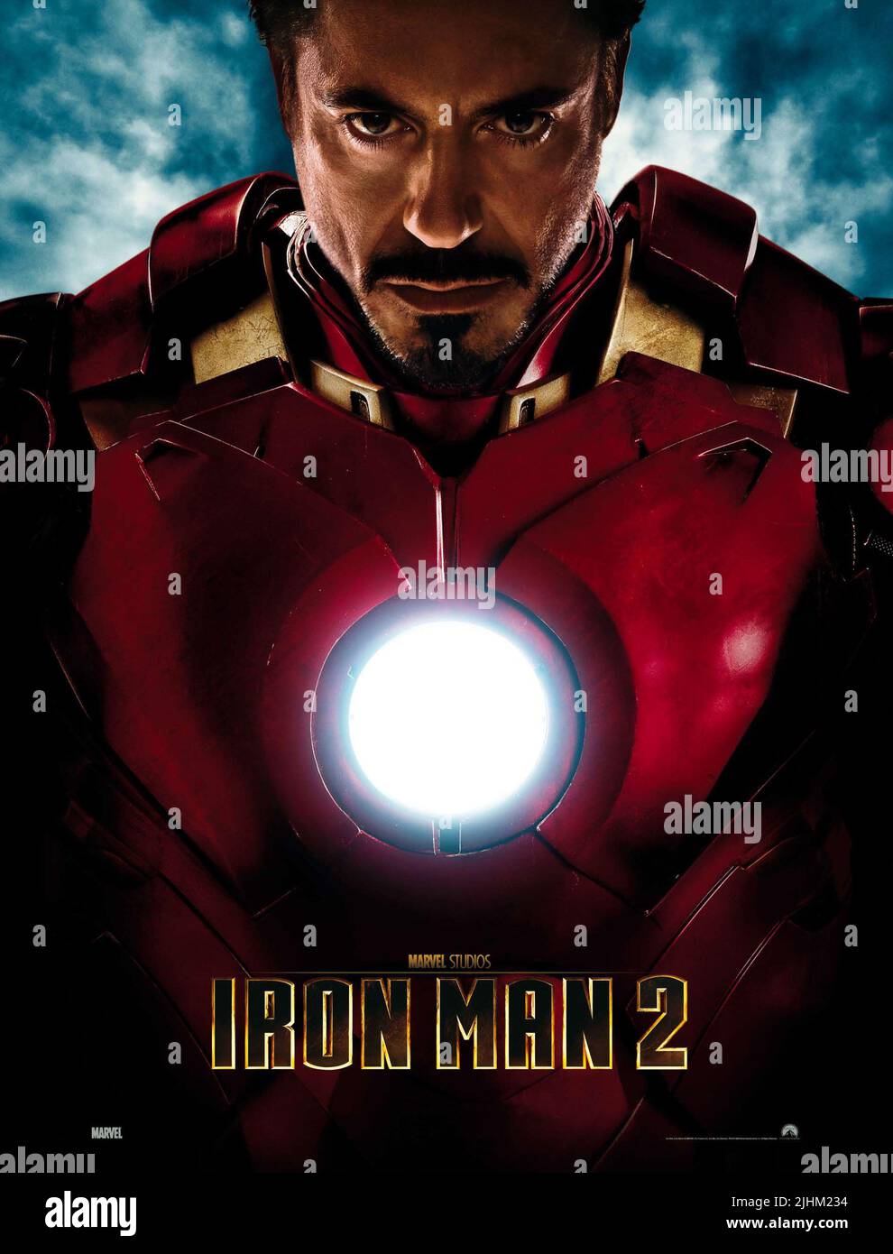 ROBERT DOWNEY JR-POSTER, IRON MAN 2, 2010 Stockfoto