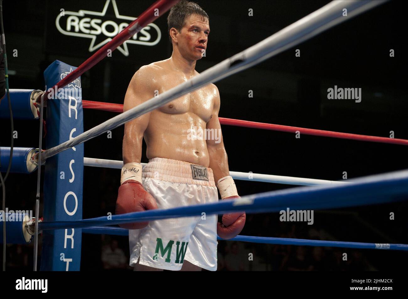 MARK WAHLBERG, der Kämpfer, 2010 Stockfoto