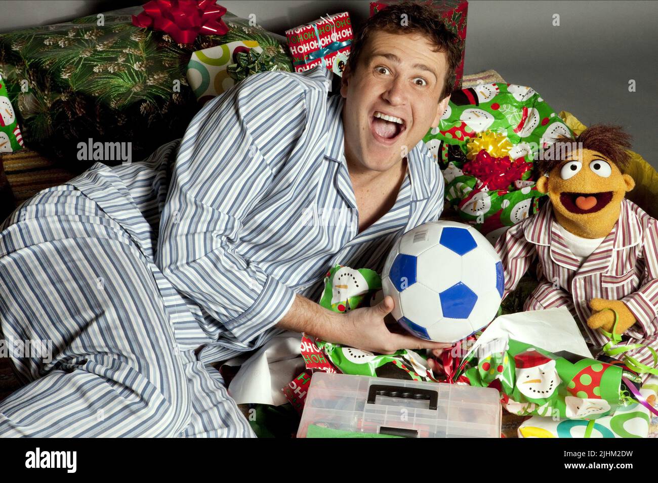 JASON SEGEL, Walter, DIE MUPPETS, 2011 Stockfoto