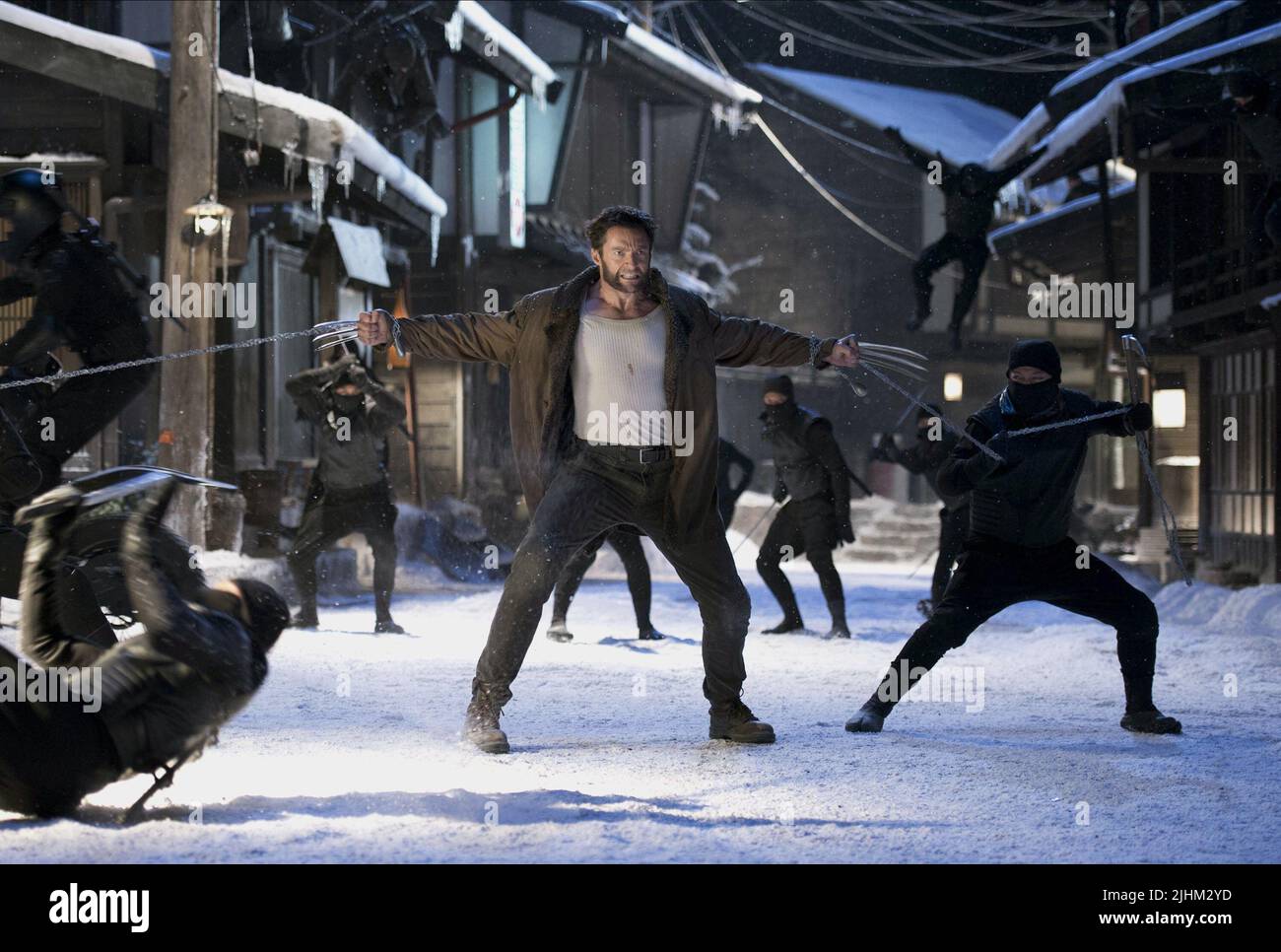 HUGH Jackman, der Wolverine, 2013 Stockfoto