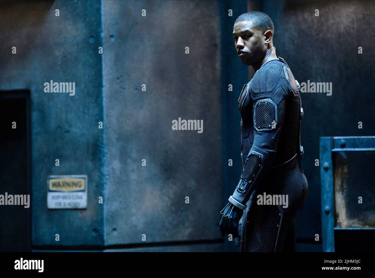 MICHAEL B. JORDAN, FANTASTIC FOUR, 2015 Stockfoto