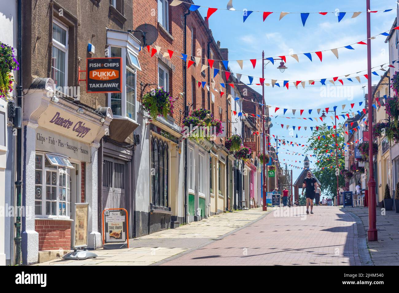 Mantels Street, Daventry, Northamptonshire, England, Vereinigtes Königreich Stockfoto