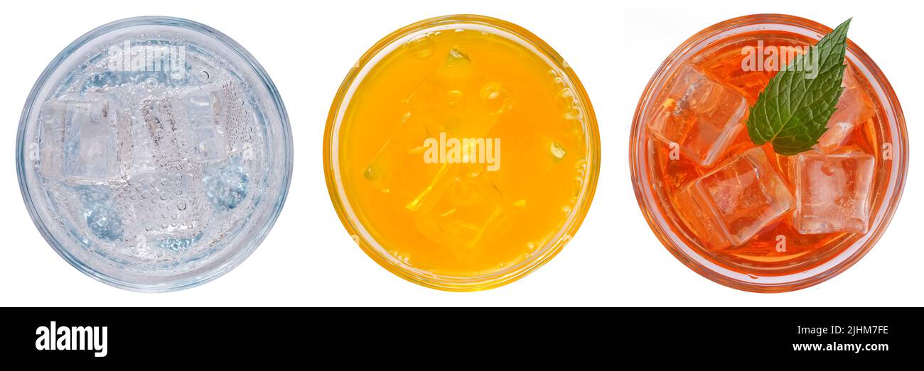 Fanta im glas Ausgeschnittene Stockfotos und -bilder - Alamy