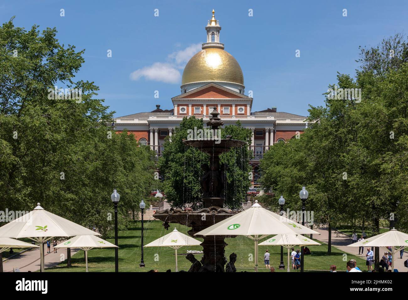 Massachusetts State House Stockfoto