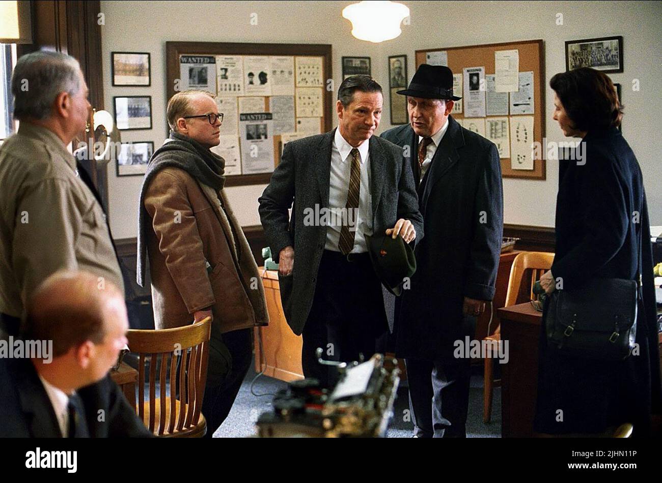 PHILIP Seymour Hoffman, Chris Cooper, Catherine Keener, CAPOTE, 2005 Stockfoto