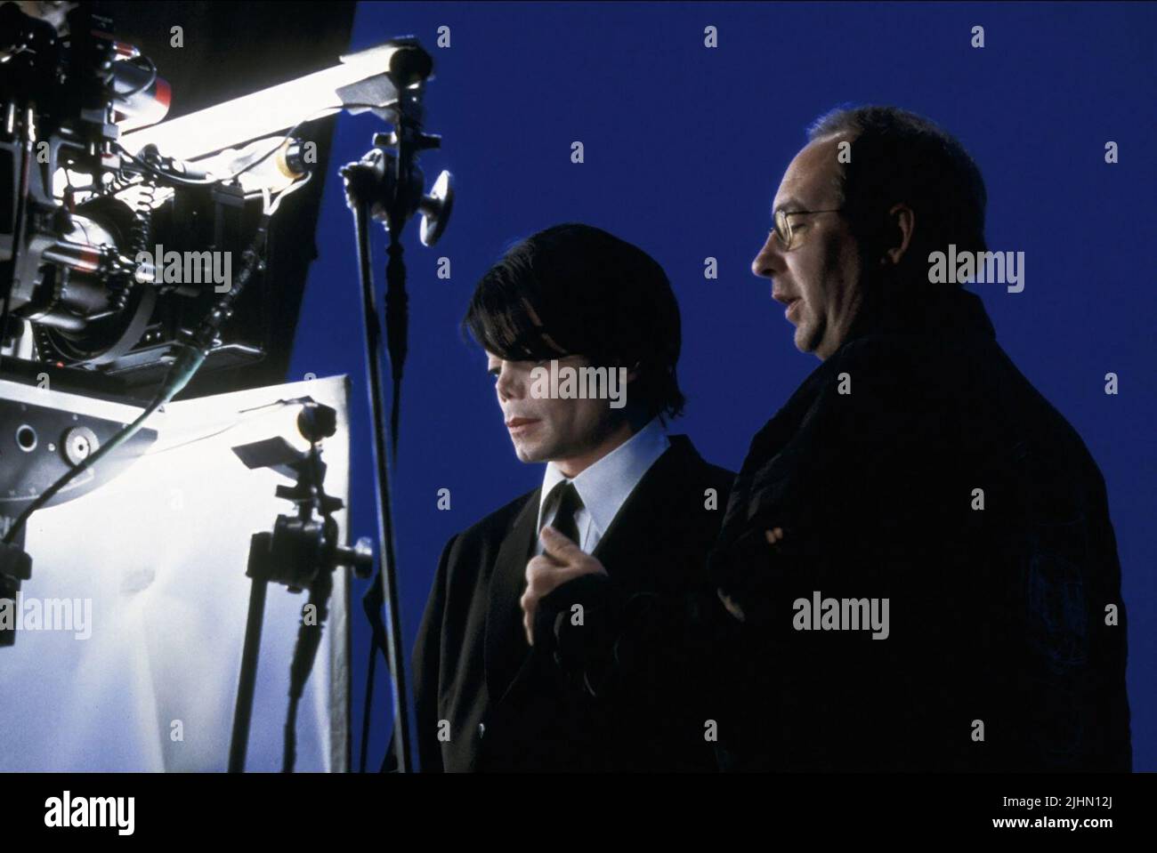 MICHAEL JACKSON, Barry Sonnenfeld, MEN IN BLACK II, 2002 Stockfoto