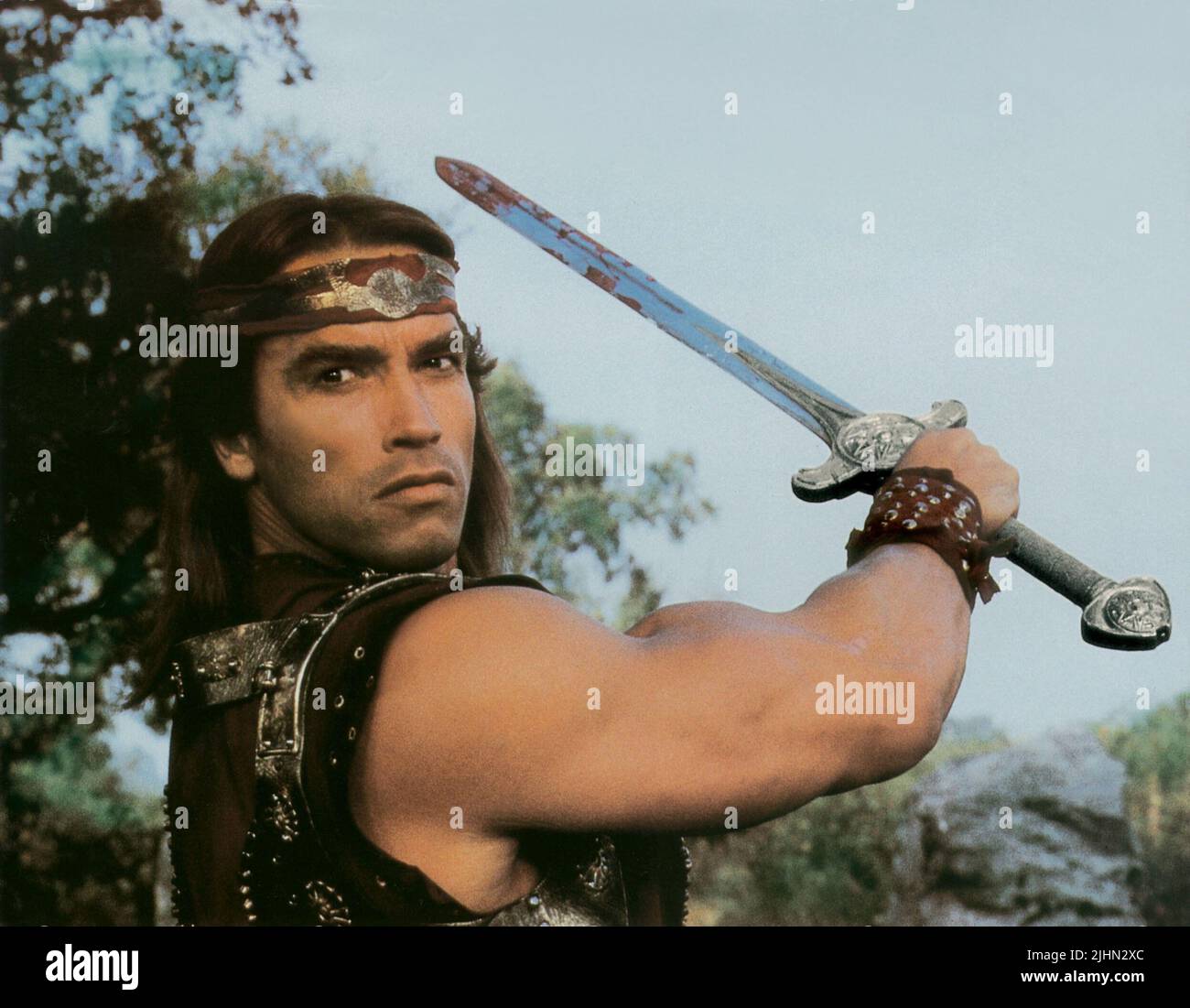 ARNOLD SCHWARZENEGGER, ROTE SONJA, 1985 Stockfoto