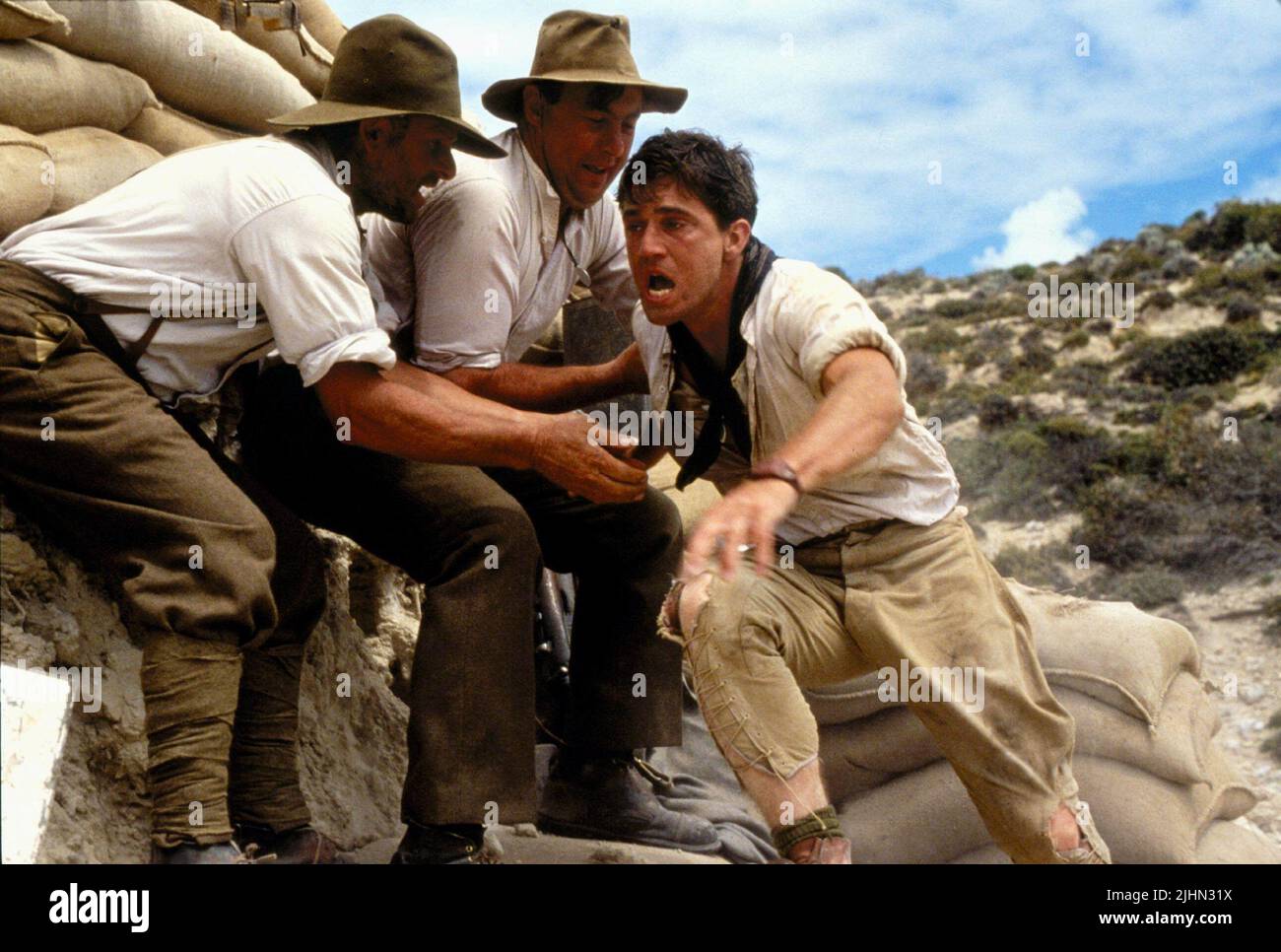 MEL GIBSON, Gallipoli, 1981 Stockfoto