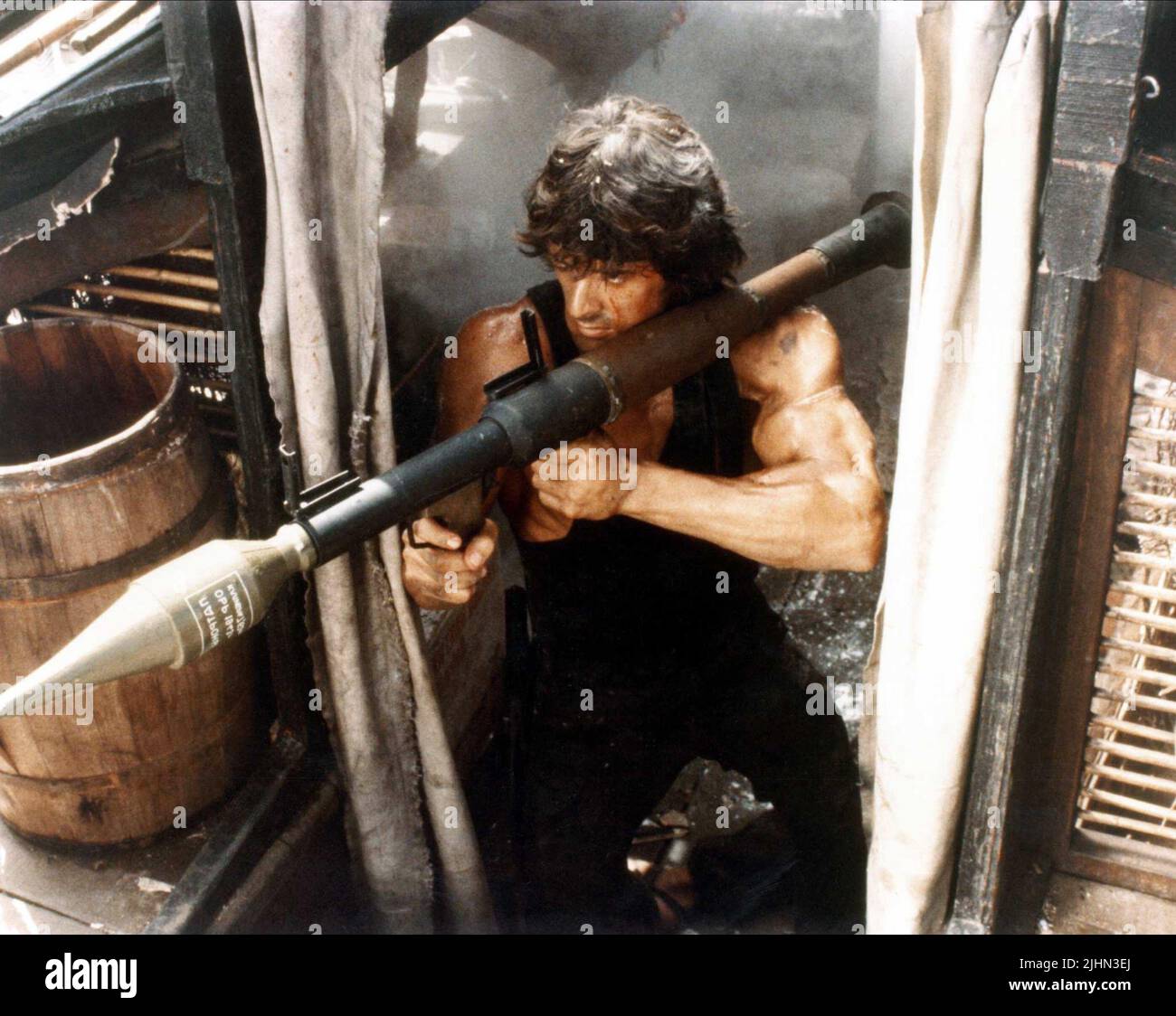 SYLVESTER STALLONE, RAMBO: FIRST BLOOD PART II, 1985 Stockfoto