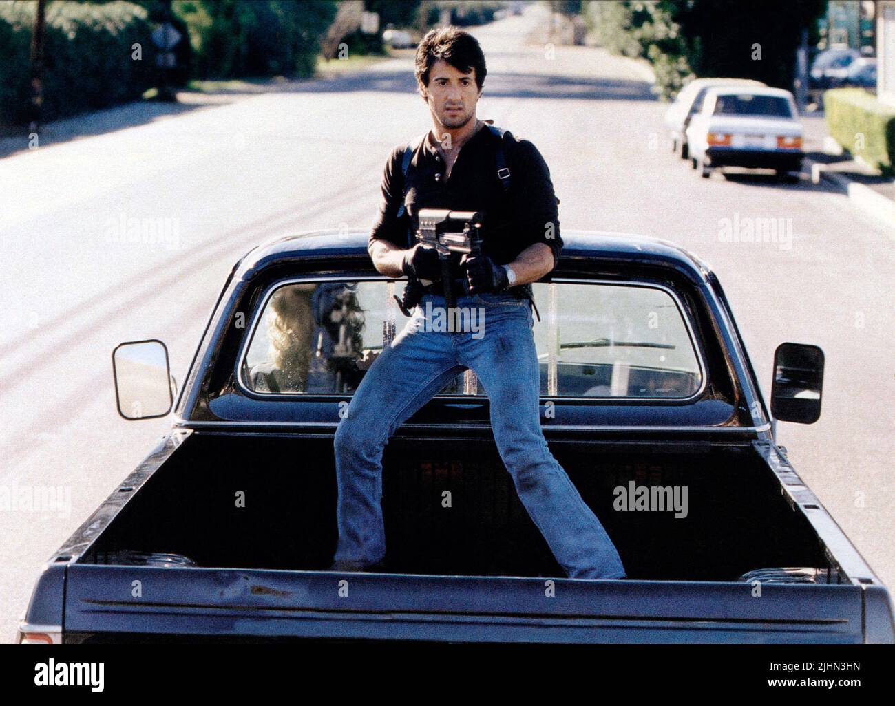 SYLVESTER STALLONE, Kobra, 1986 Stockfoto