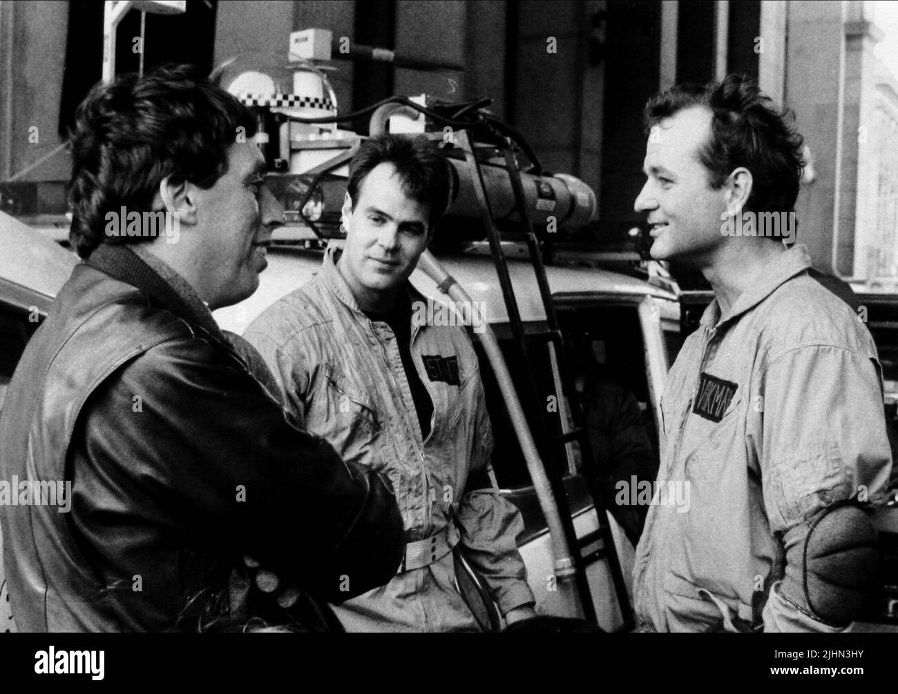 IVAN REITMAN, Dan Aykroyd, Bill Murray, Ghostbusters, 1984 Stockfoto