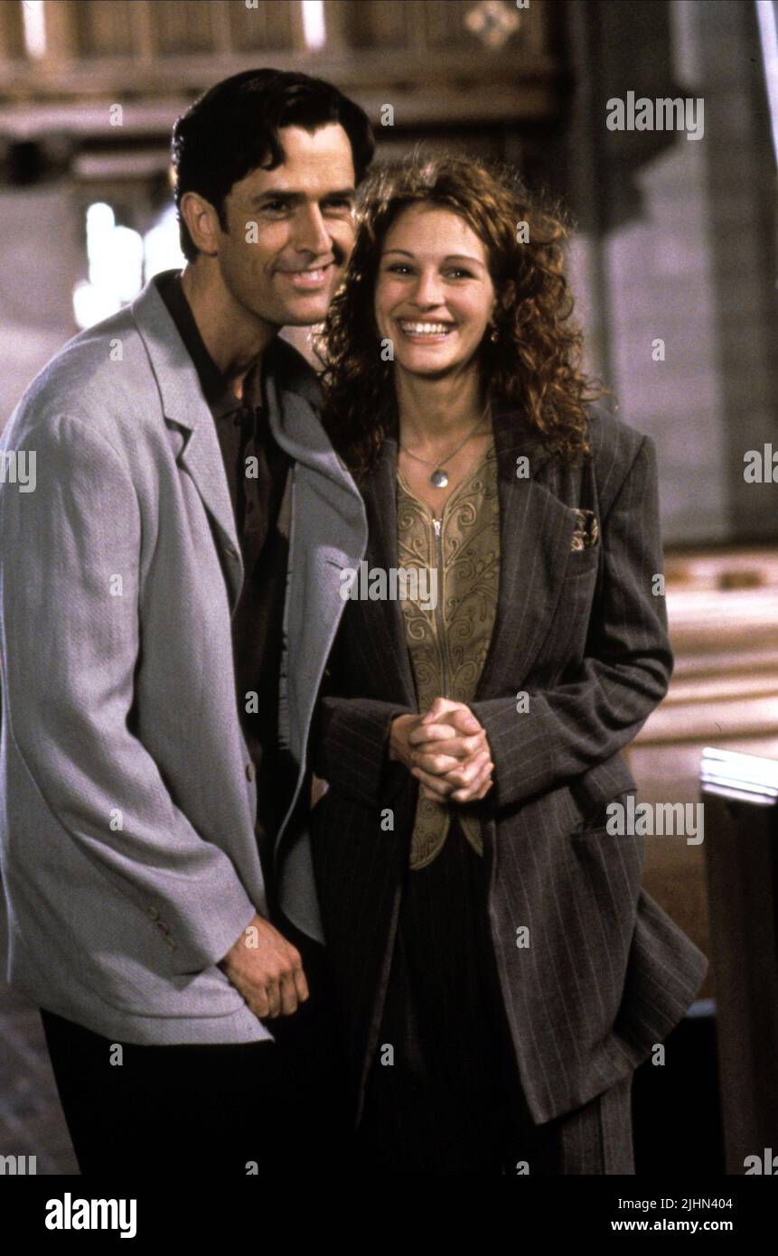 RUPERT EVERETT, Julia Roberts, MEIN BESTER FREUND'S Wedding, 1997 Stockfoto