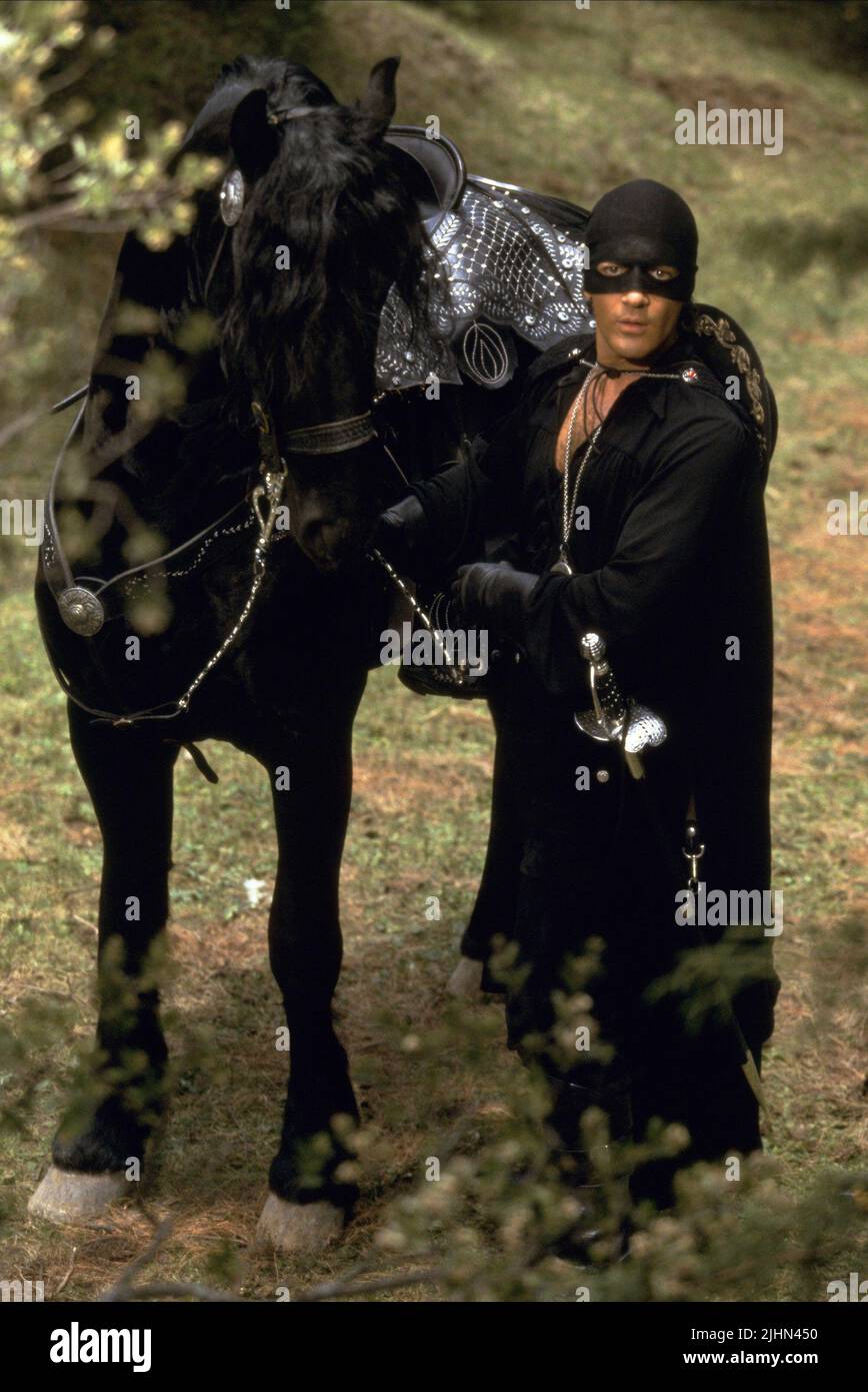 ANTONIO BANDERAS, DIE MASKE DES ZORRO, 1998 Stockfoto