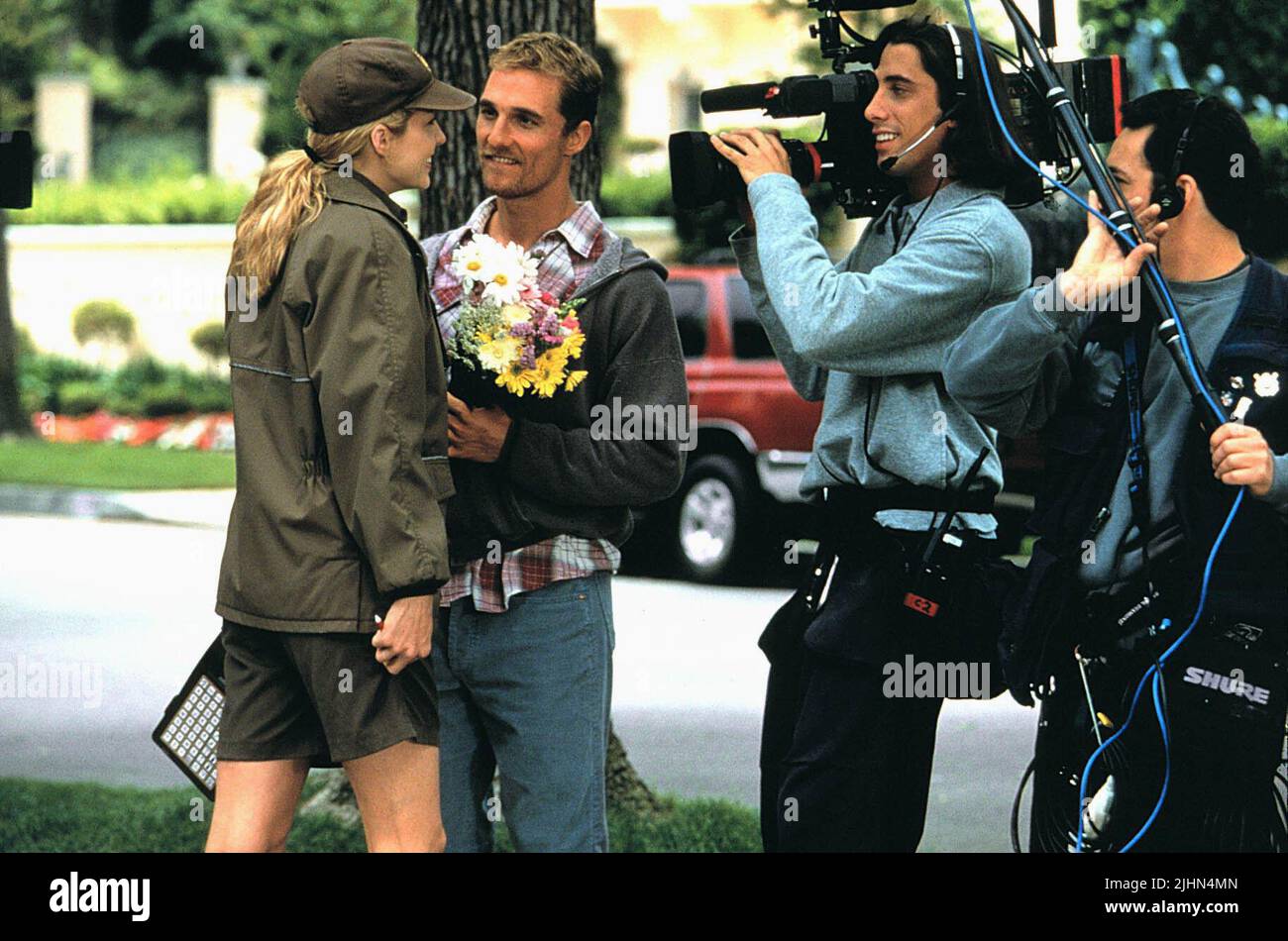 JENNA ELFMAN, MATTHEW MCCONAUGHEY, EDTV, 1999 Stockfoto