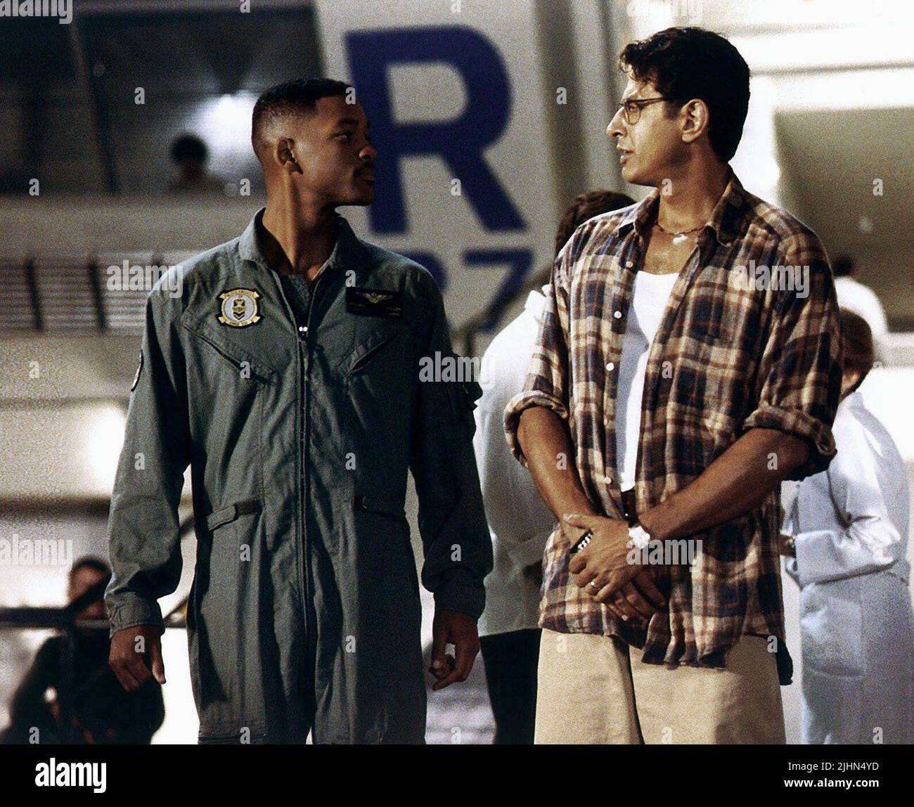 WILL SMITH, Jeff Goldblum, Independence Day, 1996 Stockfoto