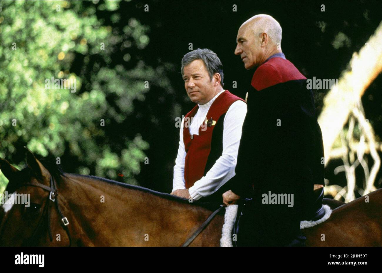 WILLIAM SHATNER, Patrick Stewart, Star Trek: Treffen der Generationen, 1994 Stockfoto