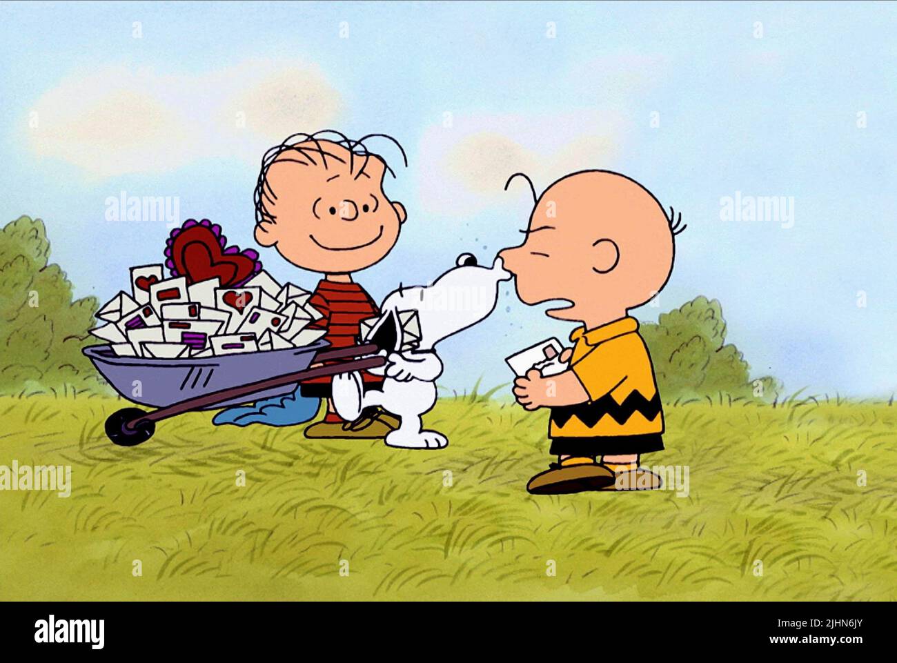 LINUS, Snoopy, Charlie Brown, Charlie Brown VALENTINE, 2002 Stockfoto