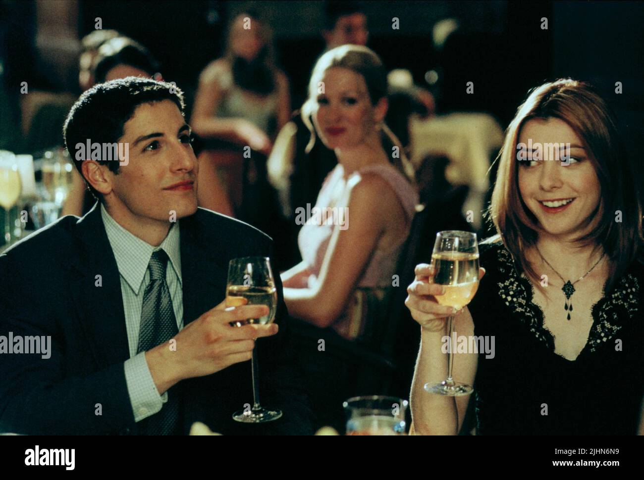 JASON BIGGS, Alyson Hannigan, amerikanischen Hochzeit, 2003 Stockfoto