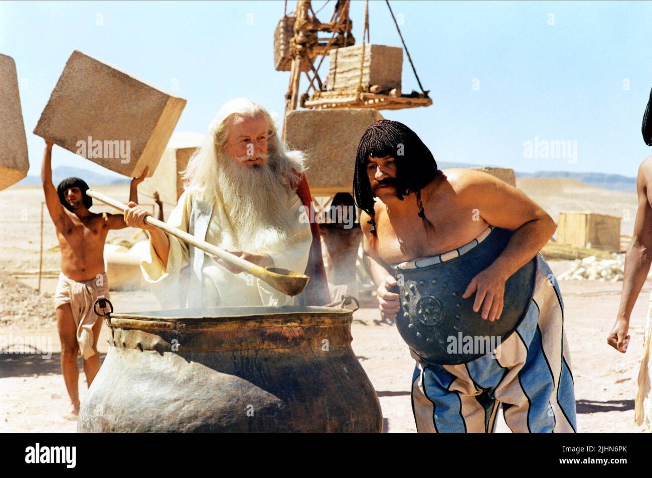 CLAUDE RICH, Gerard Depardieu, Asterix und Obelix: MISSION CLEOPATRA, 2002 Stockfoto