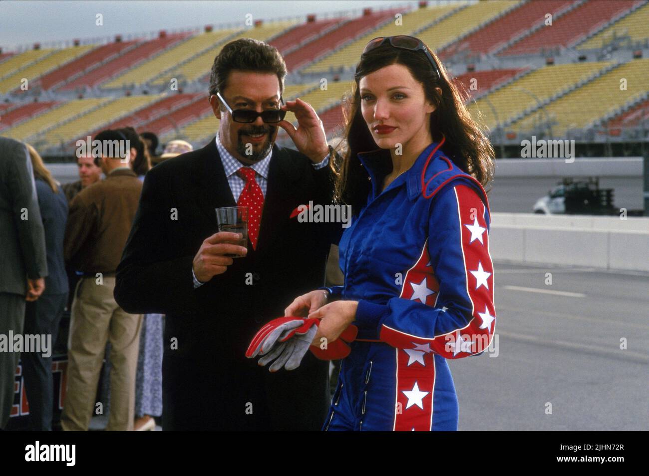 TIM CURRY, CAMERON DIAZ, Charlie's Angels, 2000 Stockfoto