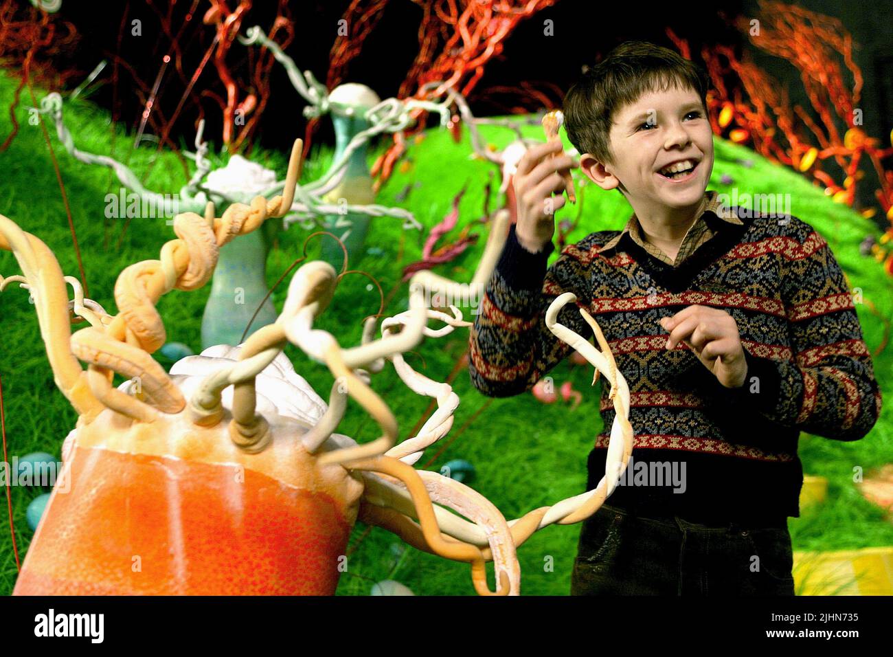 FREDDIE HIGHMORE, CHARLIE UND DIE SCHOKOLADENFABRIK, 2005 Stockfoto