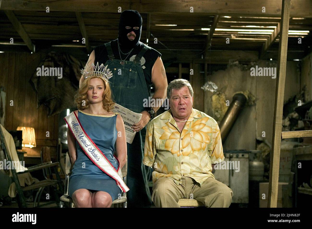 HEATHER BURNS, ABRAHAM BENRUBI, William Shatner, MISS CONGENIALITY 2: ARMED UND FABELHAFT, 2005 Stockfoto