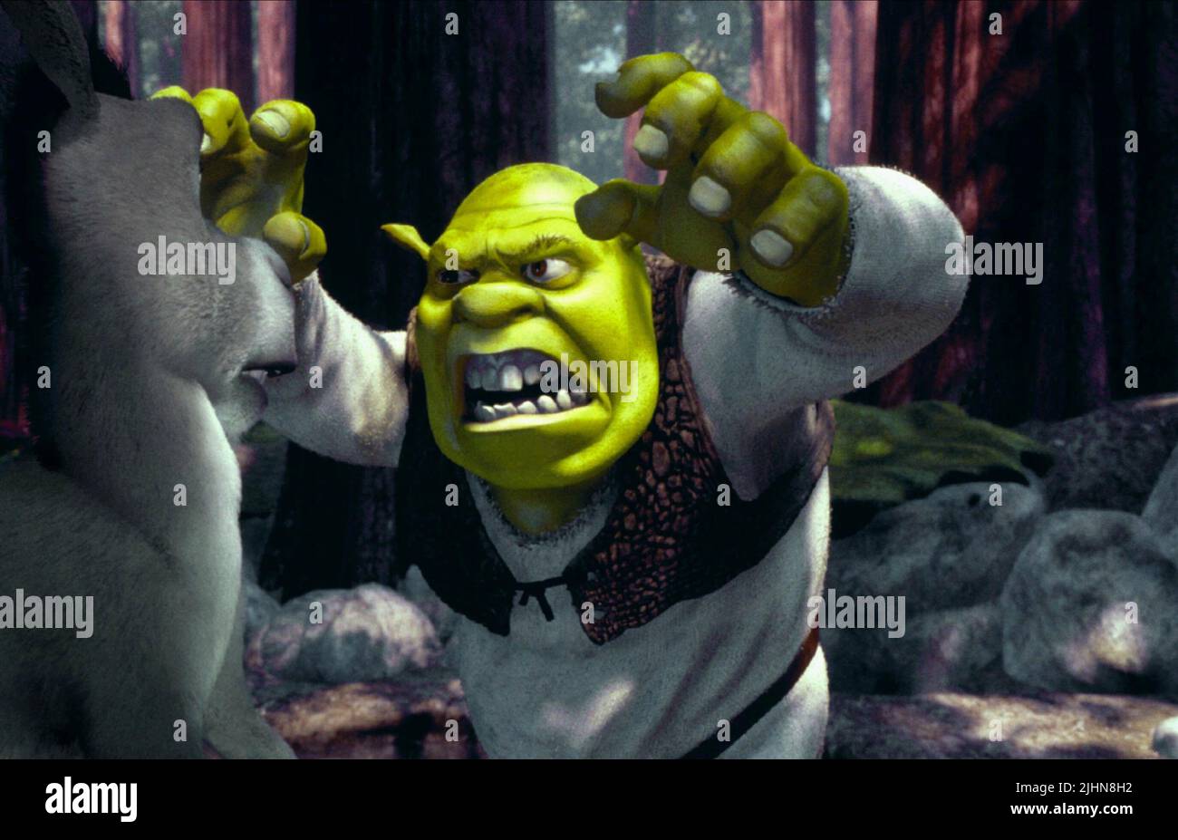 Der Esel, Shrek, Shrek, 2001 Stockfoto