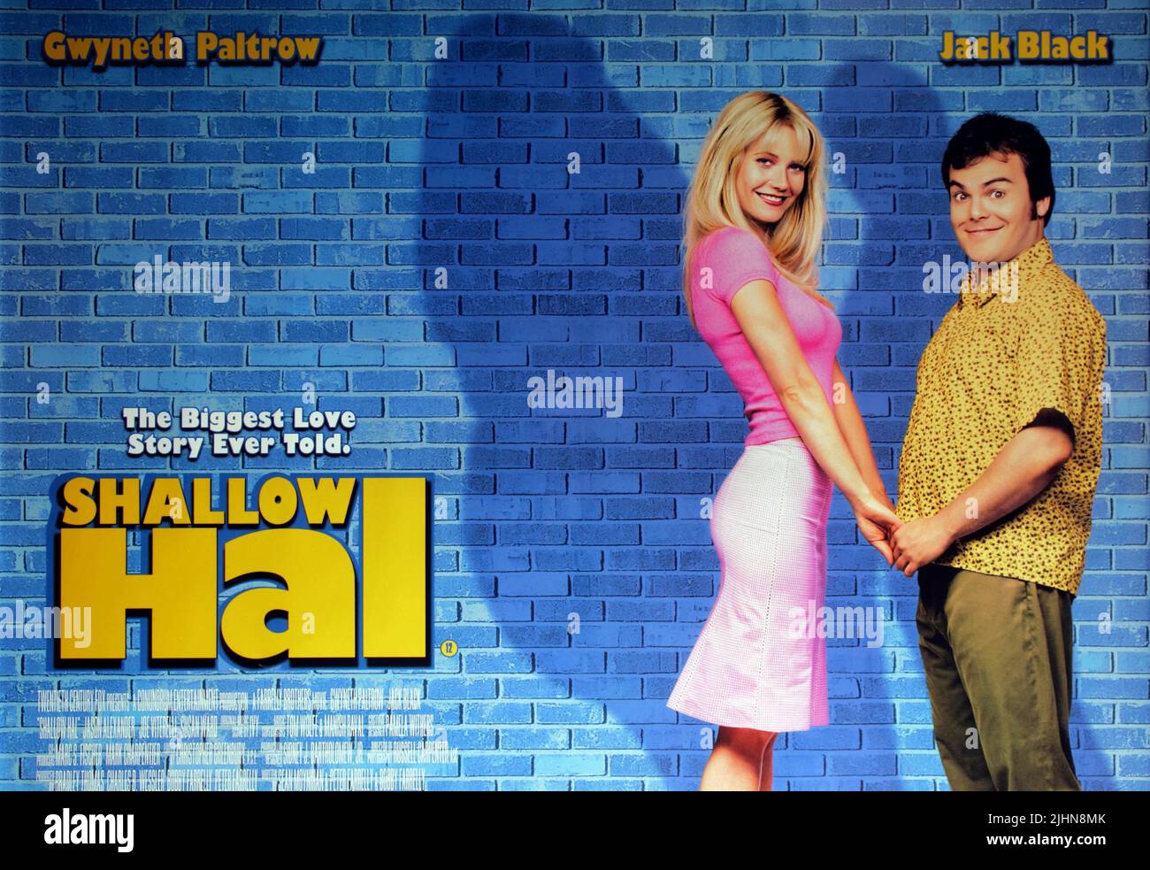 GWYNETH PALTROW, Jack Black, Plakat, flache HAL, 2001 Stockfoto