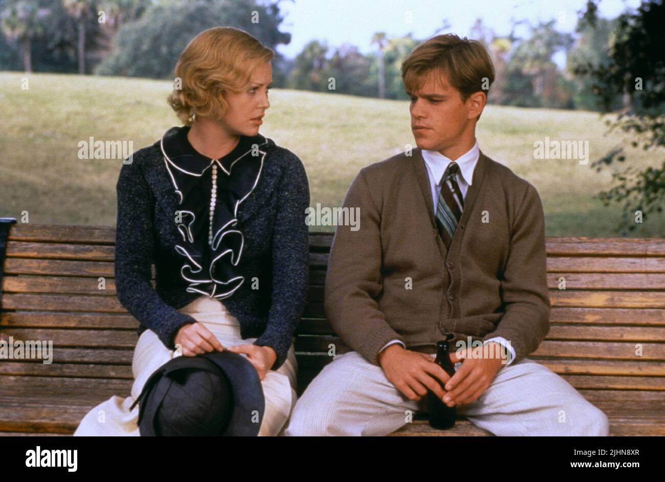CHARLIZE THERON, MATT DAMON, die Legende von Bagger Vance, 2000 Stockfotografie Alamy