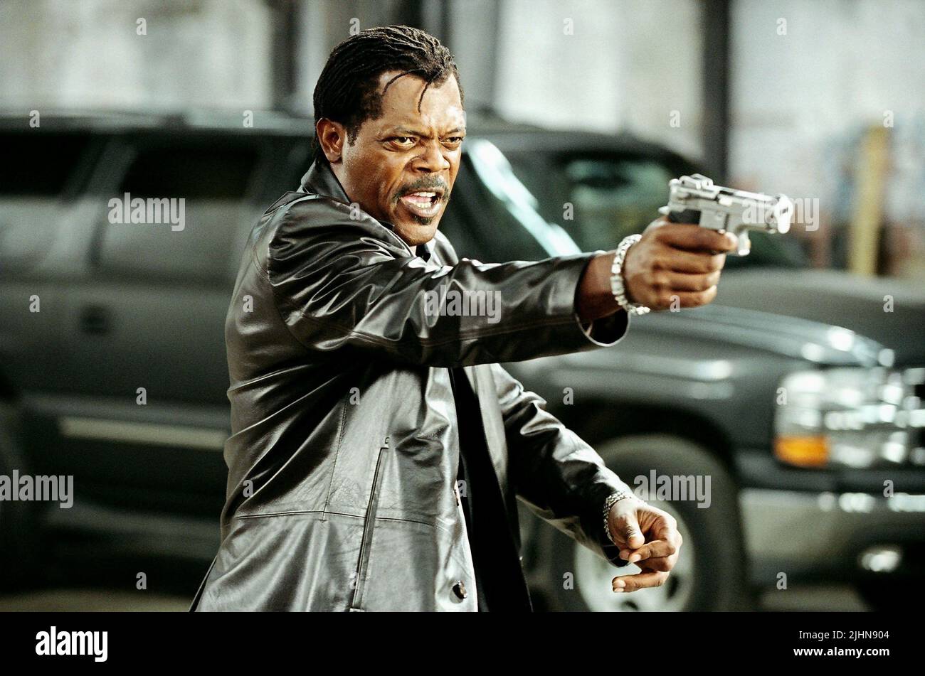 SAMUEL L. Jackson, der Mann, 2005 Stockfoto