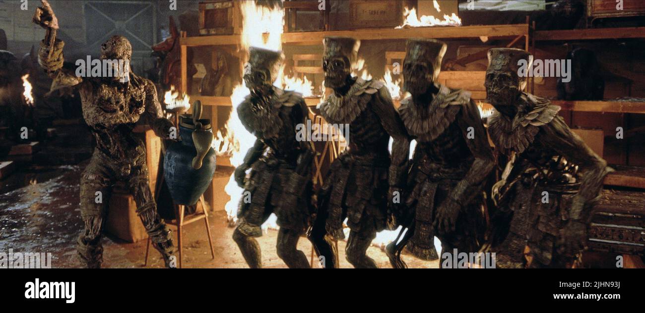 IMHOTEP, untote Soldaten, die MUMIE KEHRT ZURÜCK, 2001 Stockfoto