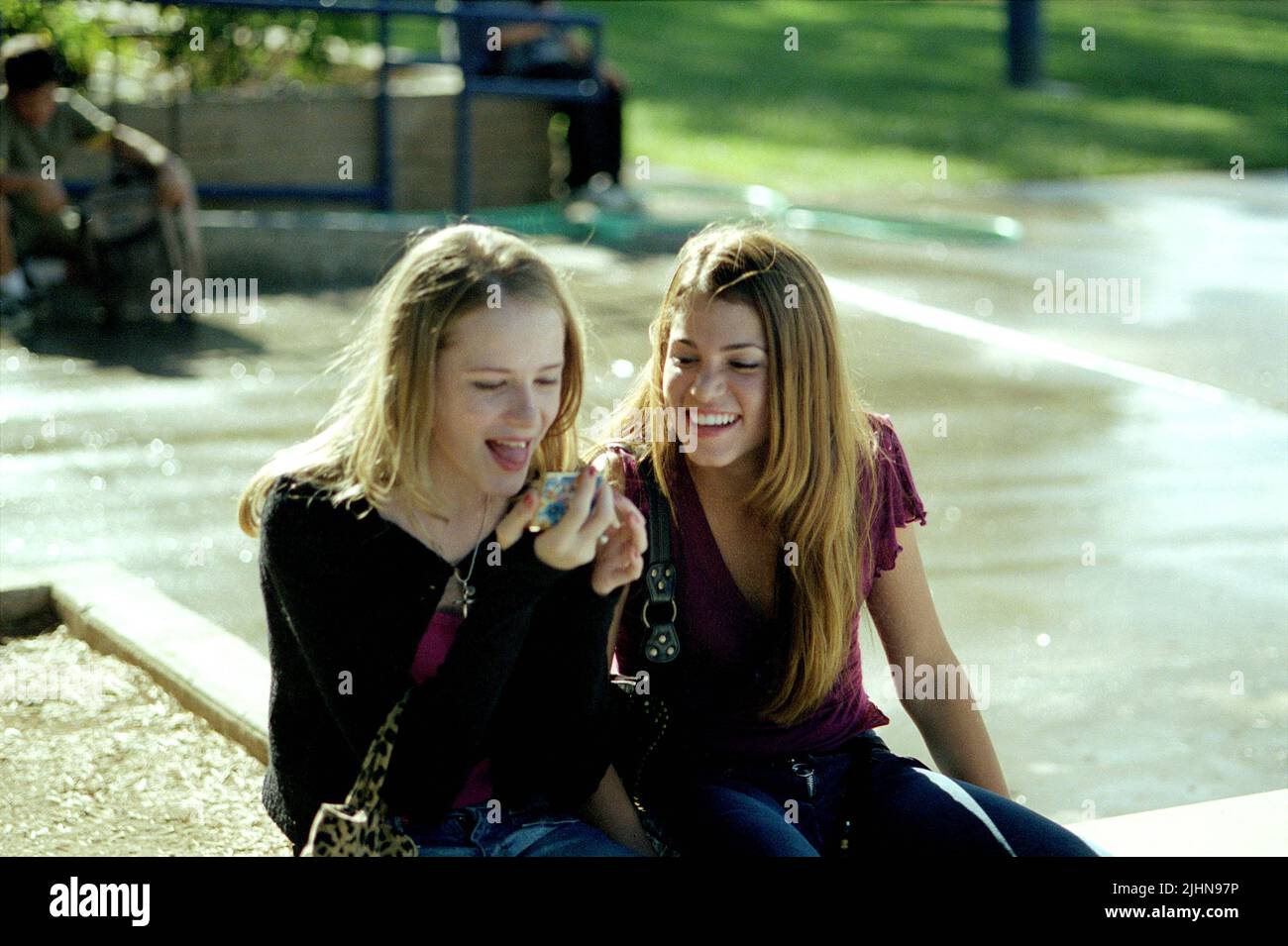 NIKKI REED, EVAN RACHEL WOOD, dreizehn, 2003 Stockfoto
