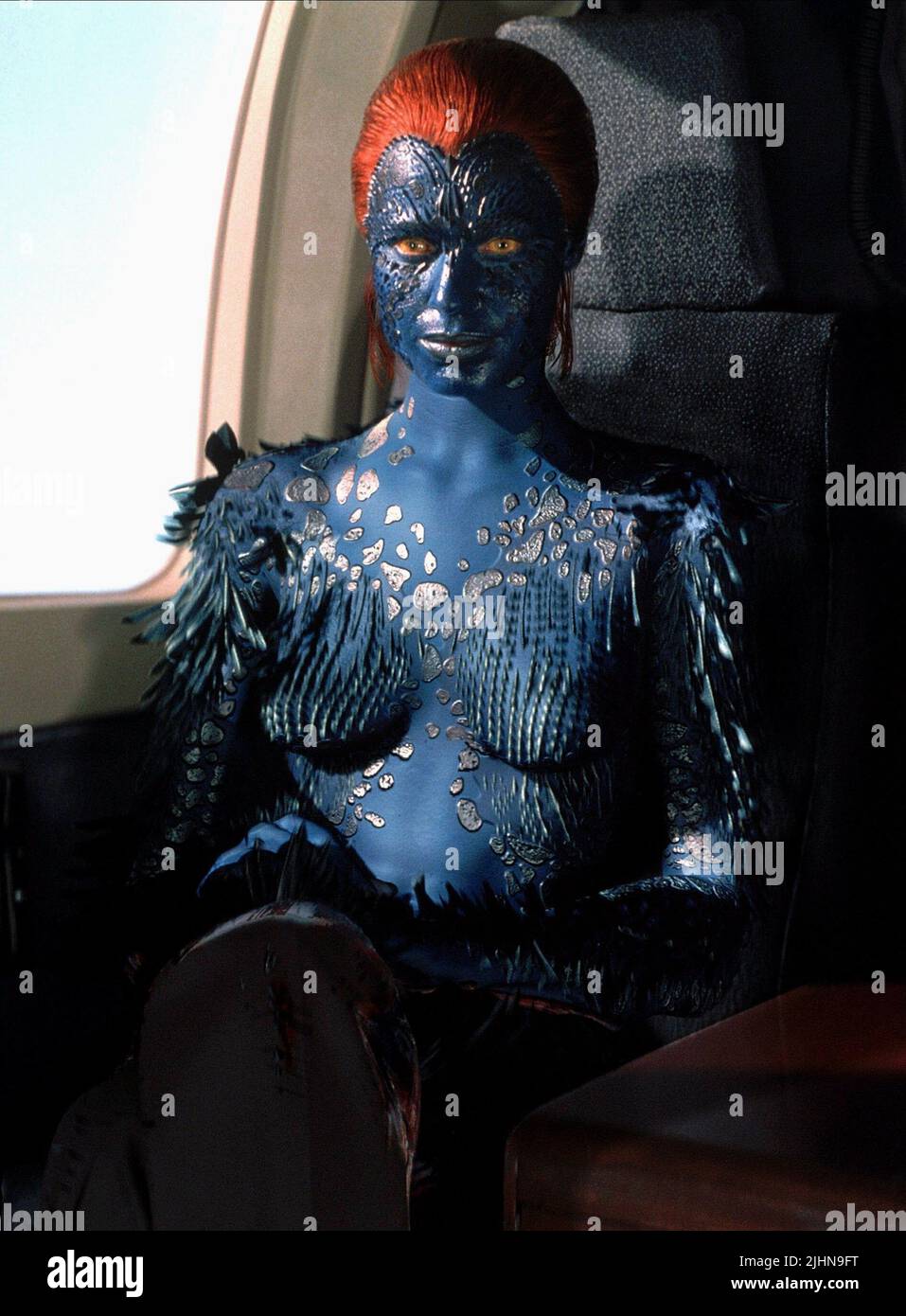 - REBECCA ROMIJN STAMOS, X-Men, 2000 Stockfoto