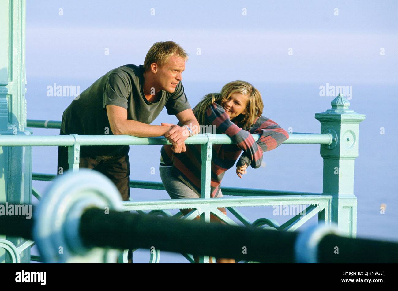 PAUL BETTANY, Kirsten Dunst, Wimbledon, 2004 Stockfoto