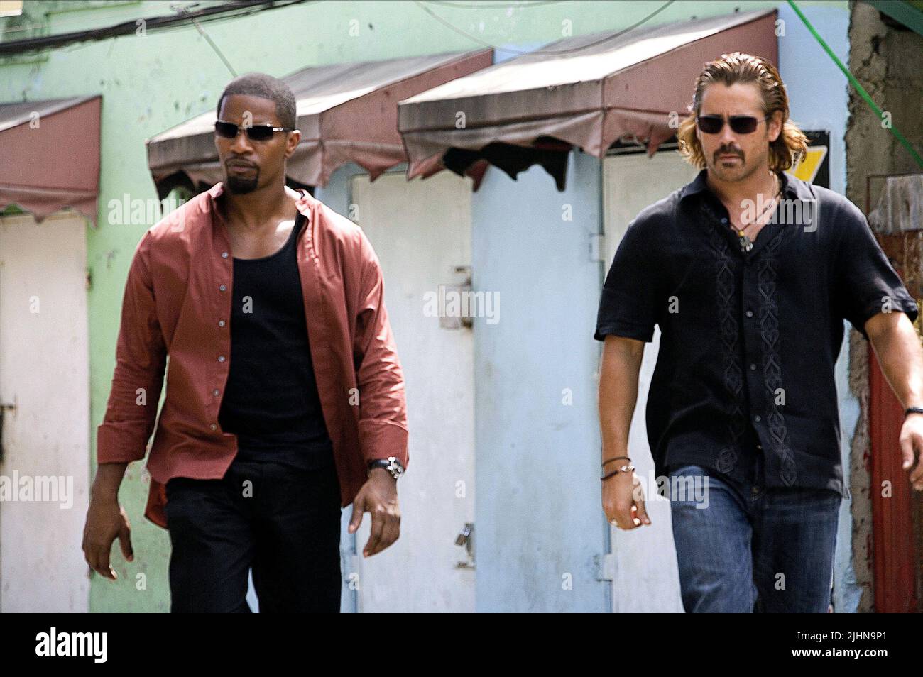 JAMIE FOXX, COLIN FARRELL, MIAMI VICE, 2006 Stockfoto