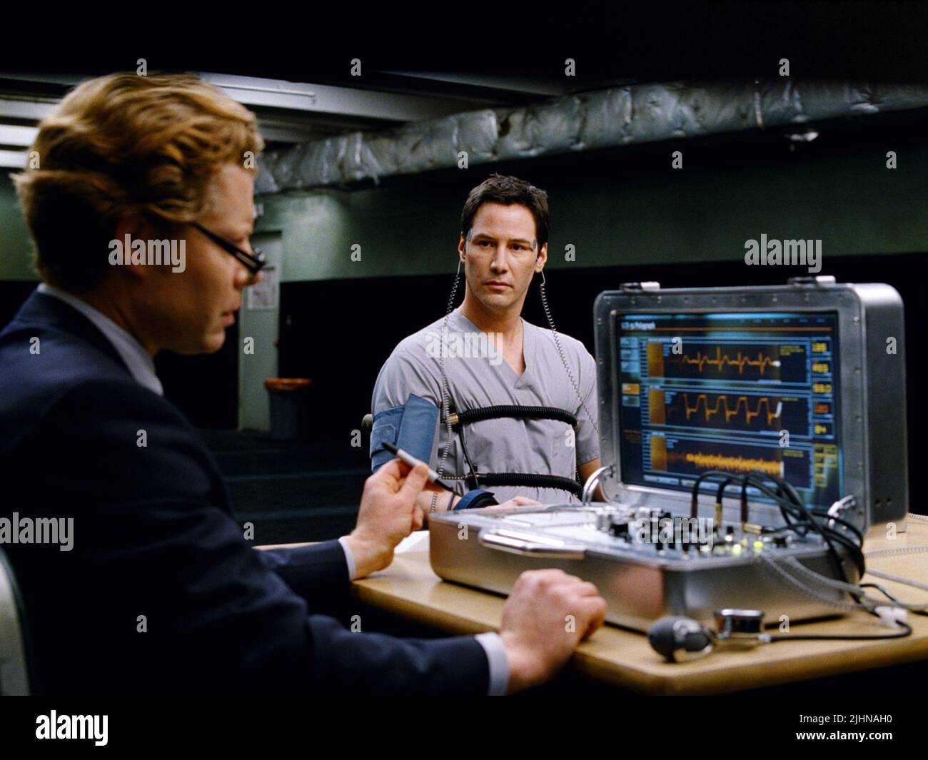 DAVID RICHMOND - PECK, Keanu Reeves, DER TAG, AN DEM DIE ERDE STILLSTAND, 2008 Stockfoto